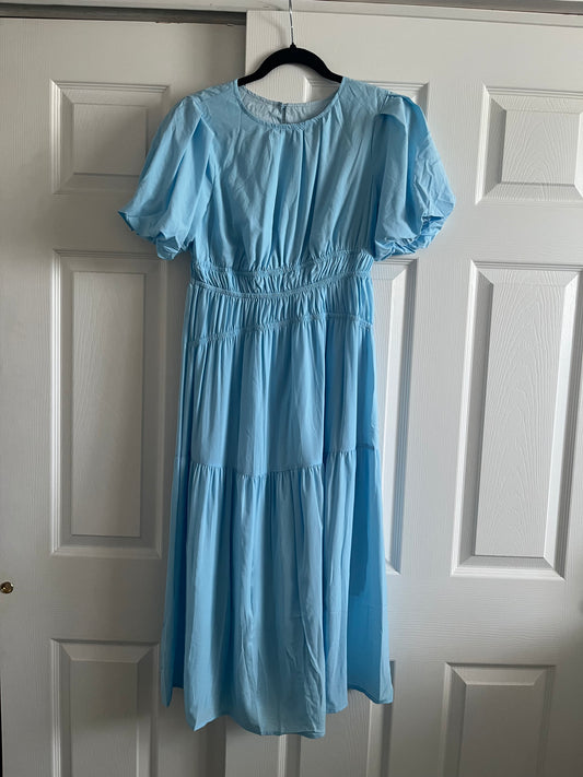 Isla dress- in blue